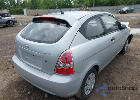 2007 Hyundai Accent Gs из США, поврежденный, VIN KMHCM36C97U038622